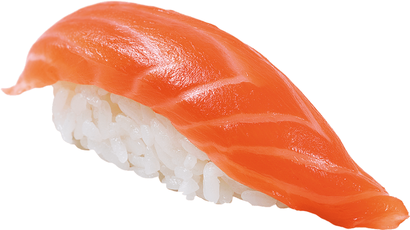 Food - Sushi - Salmon Sushi Transparent Background (1500x1500), Png Download