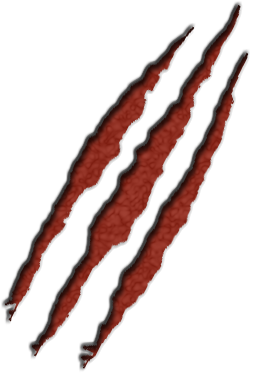 Blood Scratch Png Hd (300x418), Png Download