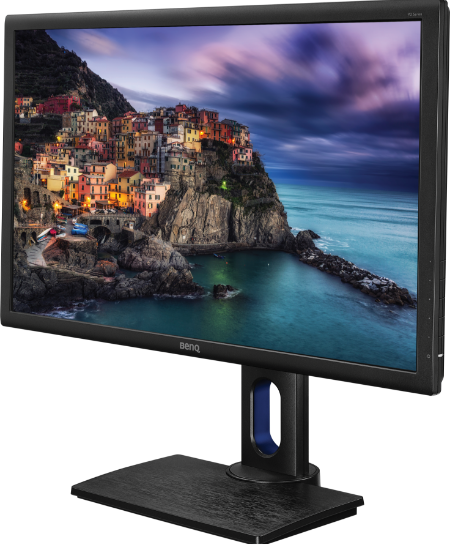 Benq Pd2700q Designer Monitor - Manarola (450x545), Png Download