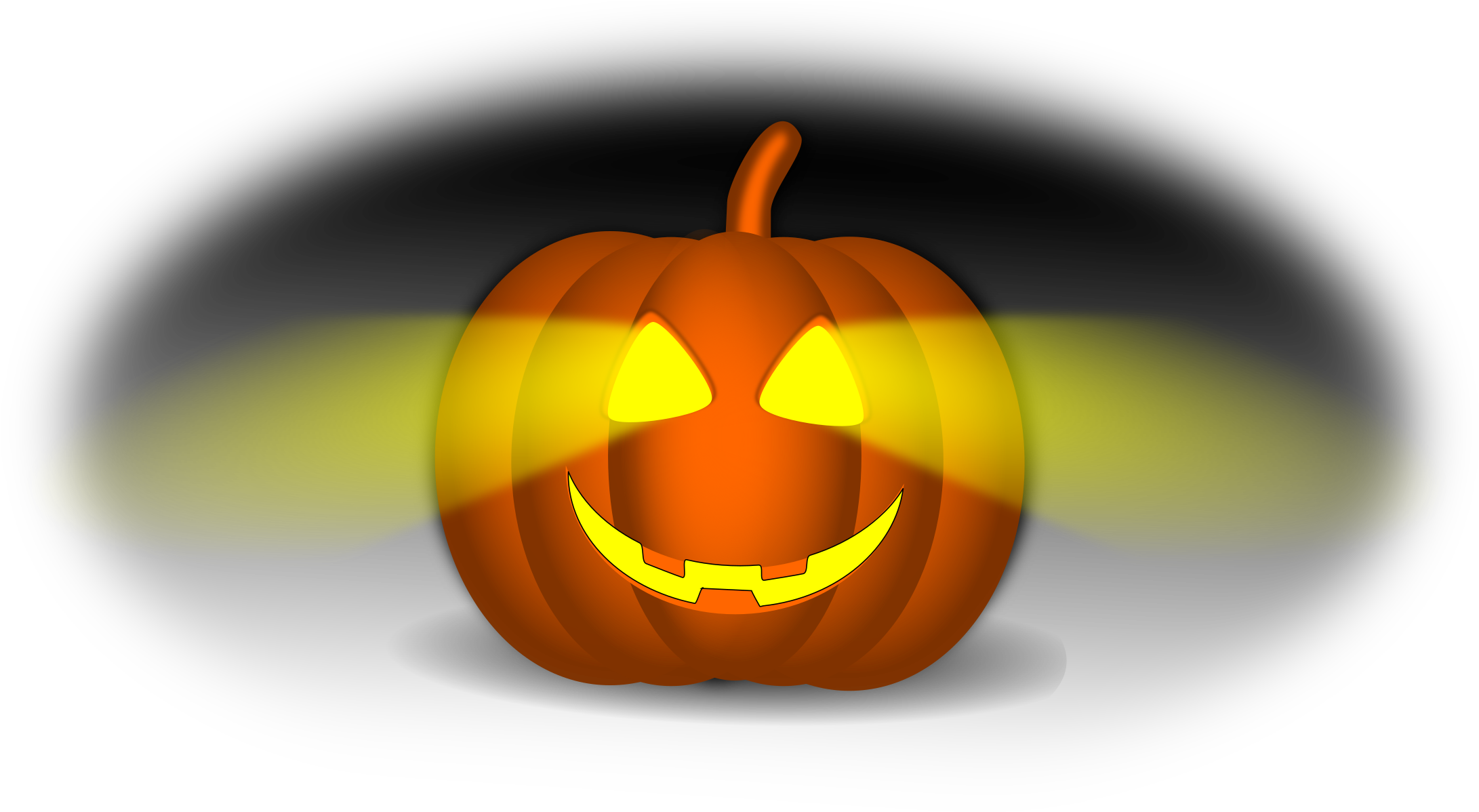 This Free Icons Png Design Of Halloween Pumpkin (2400x1279), Png Download