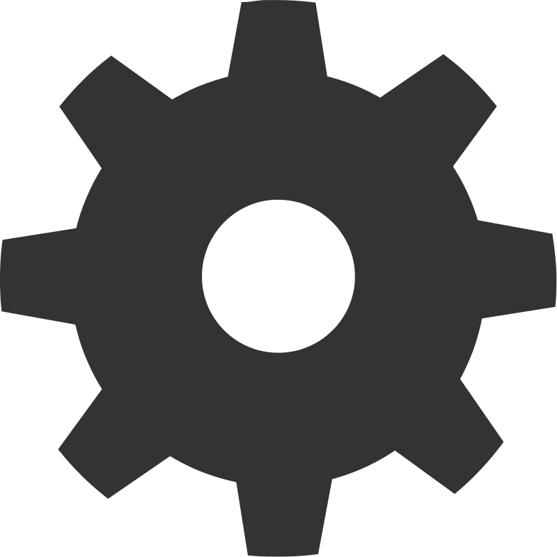 Gear Png - Gear Clipart Transparent (800x800), Png Download