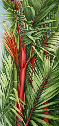 Sealing Wax Palm - Evergreen (600x400), Png Download