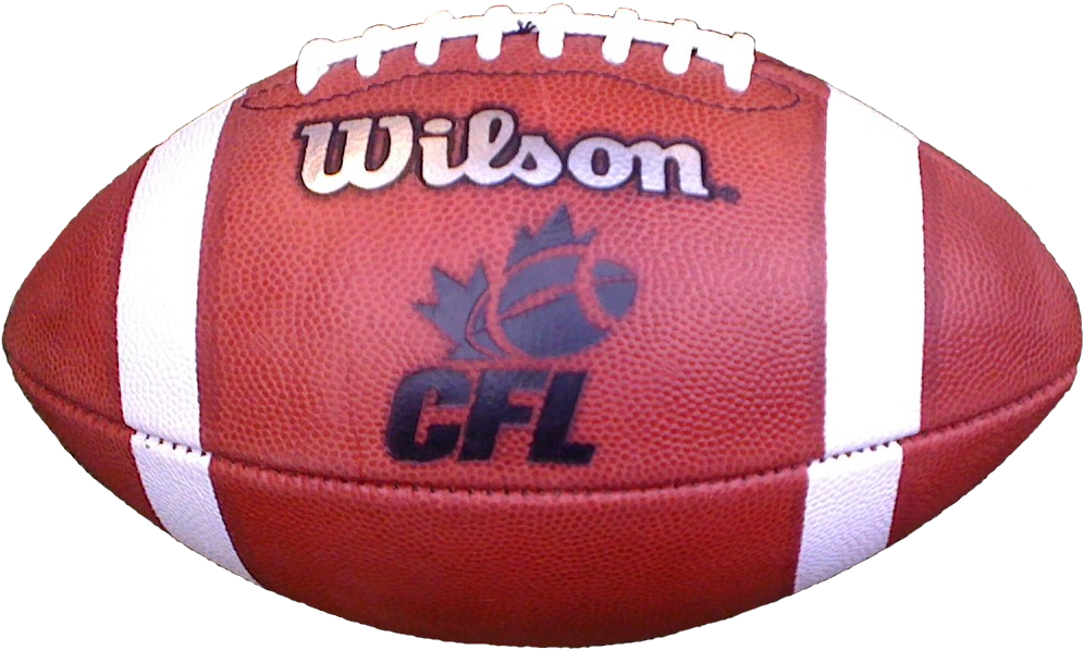 Canadian Football - Canadian Football And American Football (1004x607), Png Download