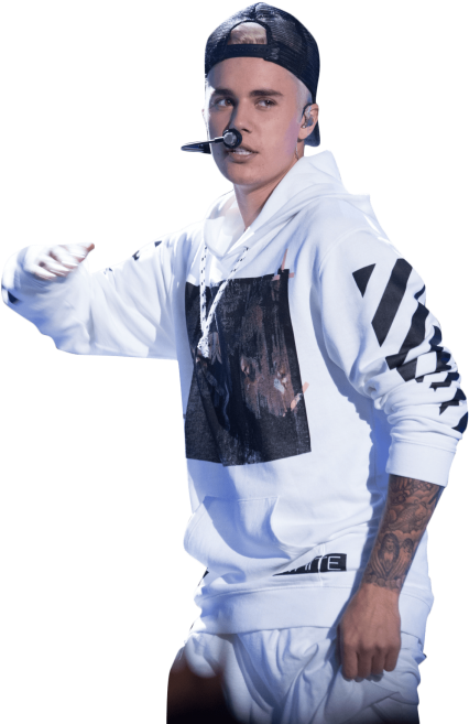 Free Png Justin Bieber On Stage Png Images Transparent - Justin Bieber On Stage Behind (480x722), Png Download