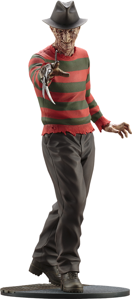About This Statue - Freddy Krueger Statue (480x992), Png Download