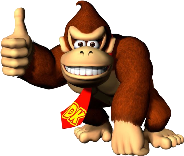 Donkey Kong - Donkey Kong Ok (720x600), Png Download