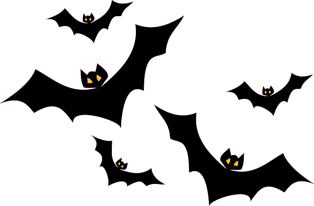 Halloween Bat Png (640x420), Png Download
