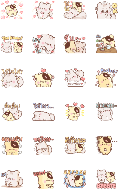 Sweet Speech Bubbles - Line (420x673), Png Download