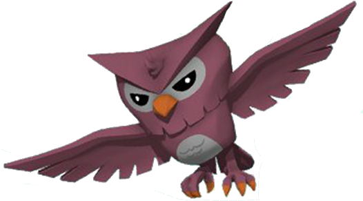 Owl Fly - Animal Jam New Animal (527x365), Png Download