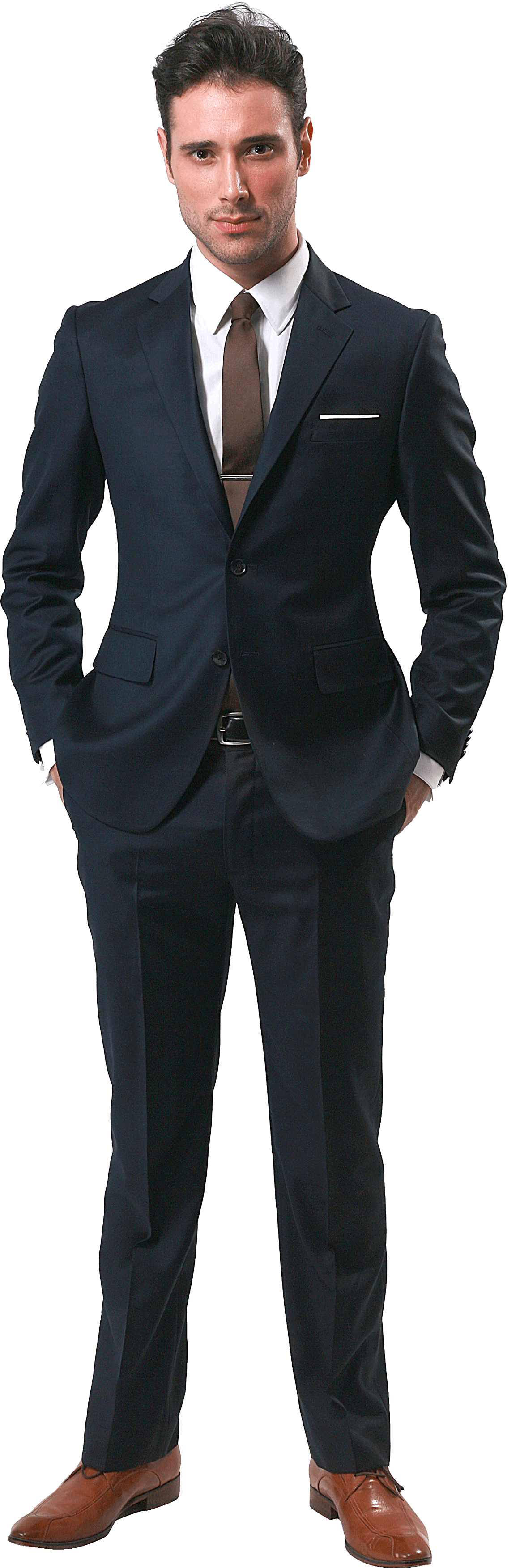 Full Body Businessman Png Clipart Freeuse - Businessman Png (1250x3505), Png Download