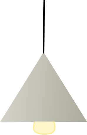 Hanging Lamp - Hanging Light Png (400x500), Png Download