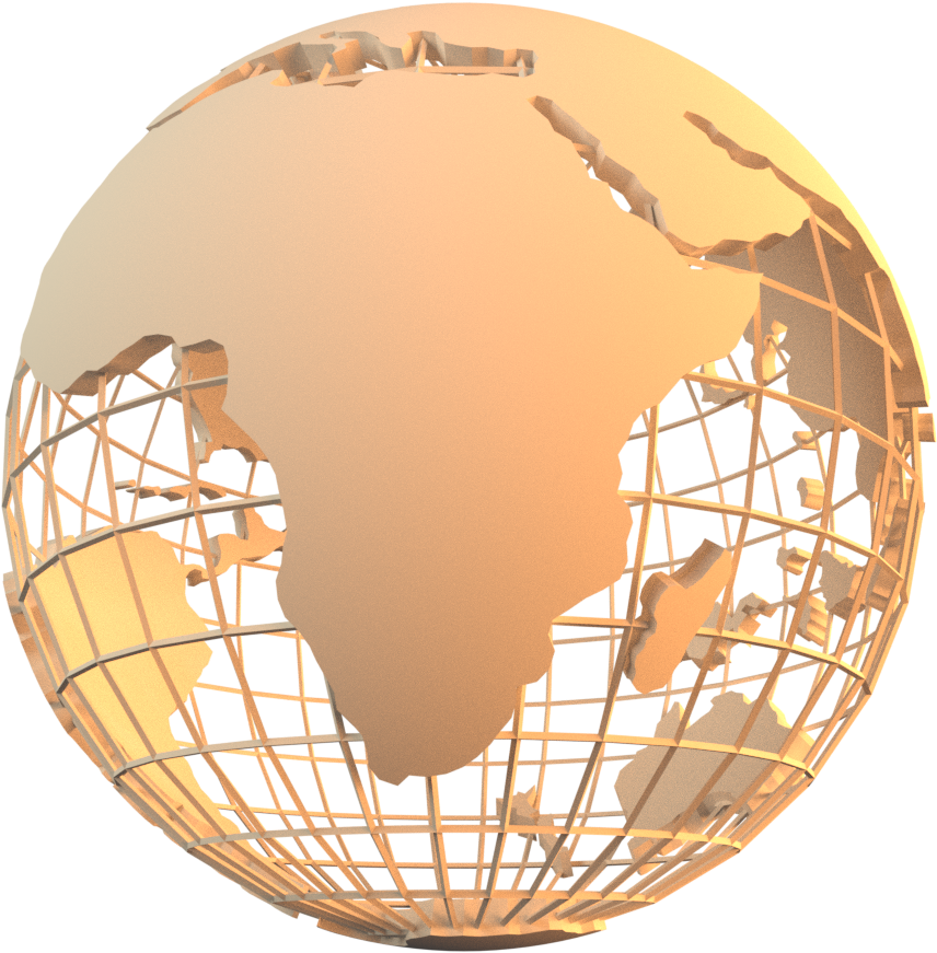 Earth Globe Png Transparent Image - Portable Network Graphics (1000x1000), Png Download
