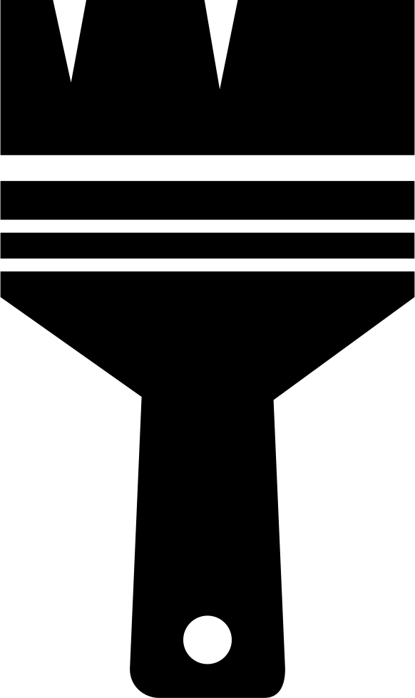 Paint Brush - - Paintbrush (582x980), Png Download