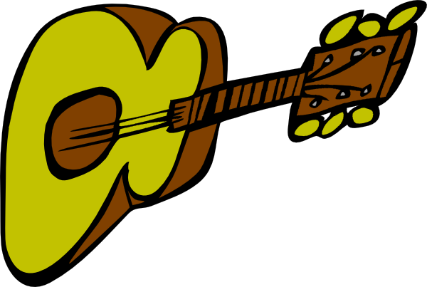 How To Set Use Acoustic Guitar Clipart (600x403), Png Download