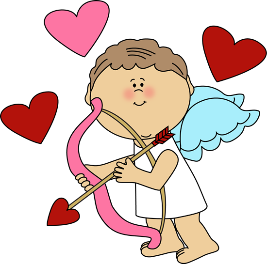 Cupid Clipart Valentines Png - Valentines Day Clipart Cupid - Free ...