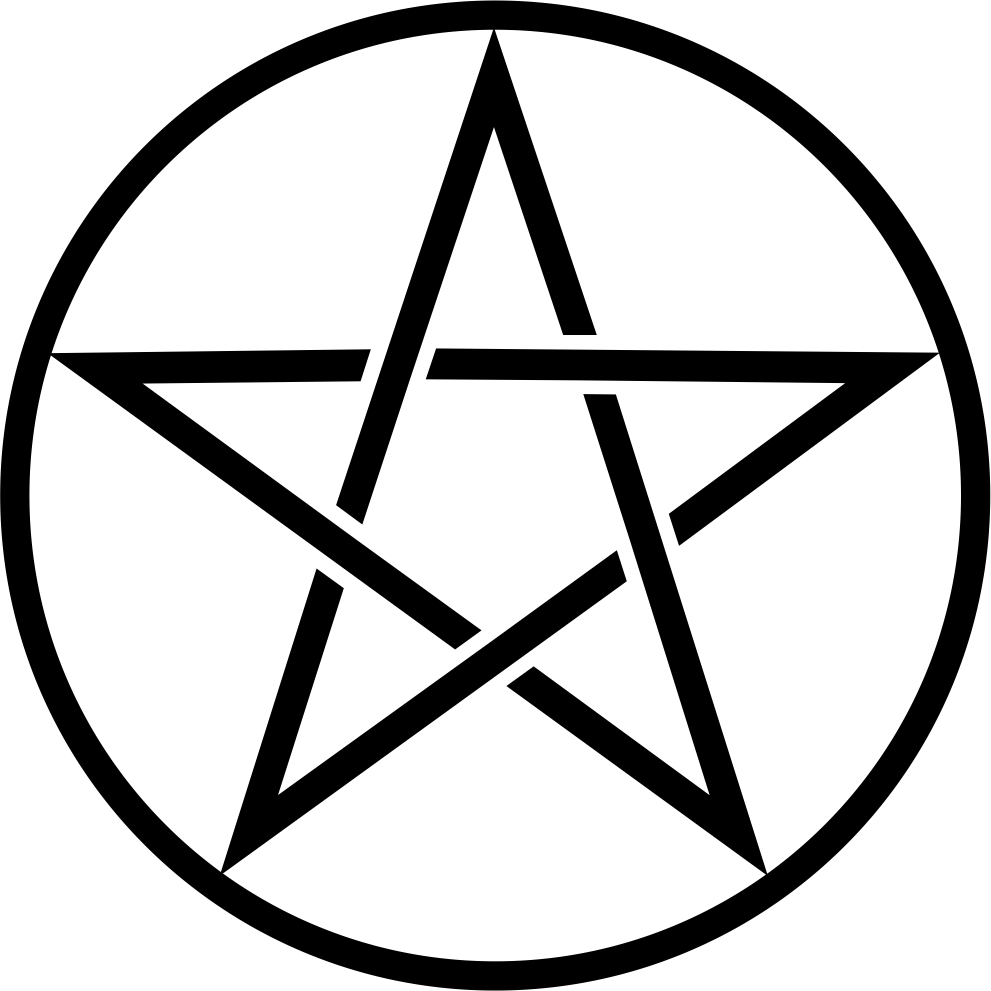 Pentagram - Pentacle Png (991x991), Png Download