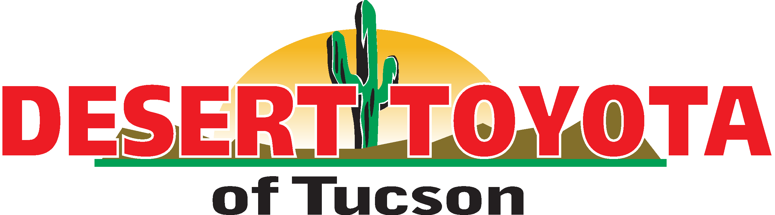 Desert Toyota - Desert Toyota Of Tucson (2567x714), Png Download
