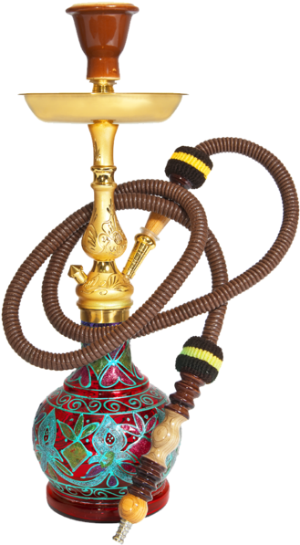 Arabic Hookah Isolated On A White Background - White Old Antique Hookah (600x600), Png Download