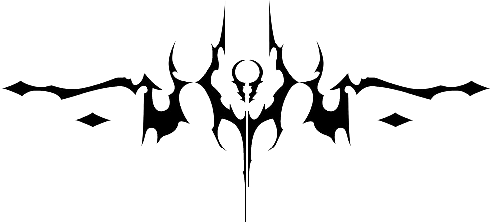 Goth Tattoo Png High-quality Image - Legacy Of Kain Simbolos (1000x446), Png Download