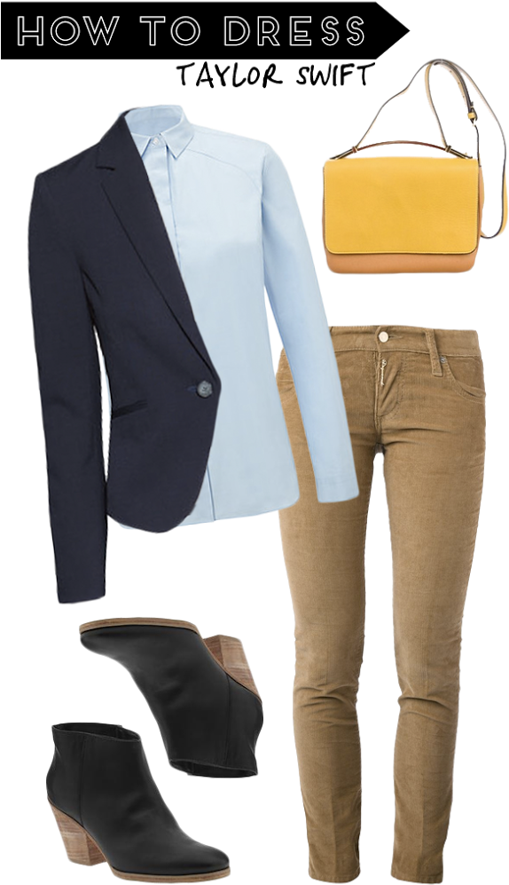 Really Loving Taylor's Look Here - Tuxedo (590x1024), Png Download