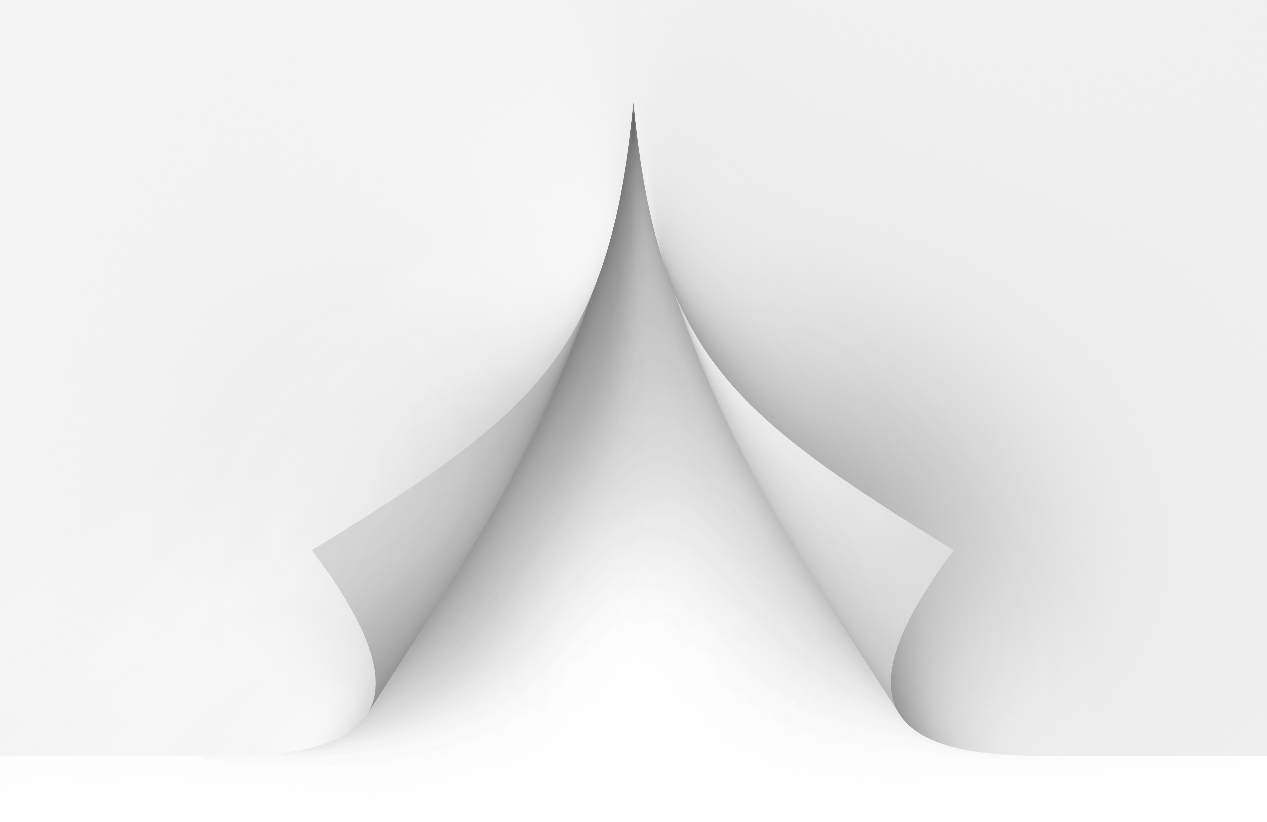 Transparent Png Cutting Paper - Scissor Cut Paper Png (5000x3750), Png Download