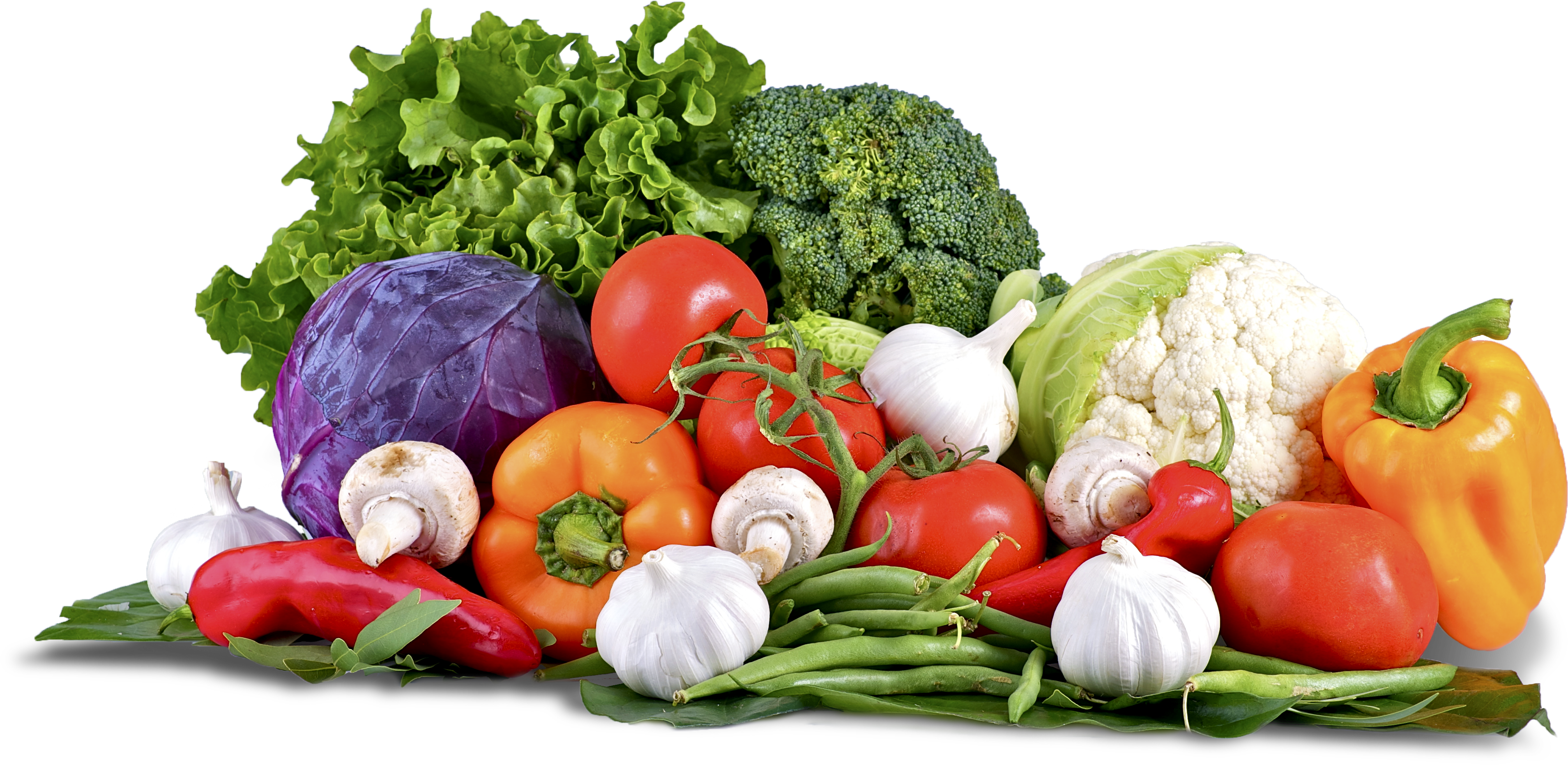 Raw Transparent Images Pluspng Jpg Transparent Library - Vegetables Png (4256x2832), Png Download