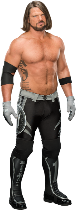 Aj Styles - Charlotte Flair And Aj Styles (320x686), Png Download
