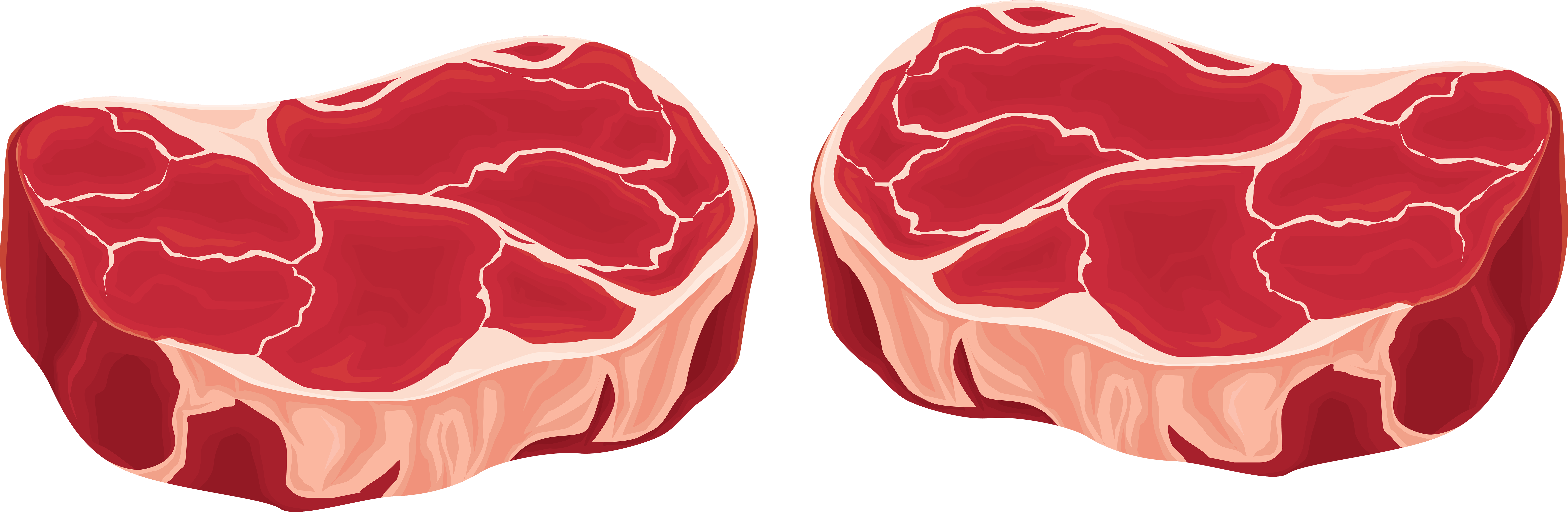 Steak Png Clip Art - Steak Clip Art (8000x2763), Png Download
