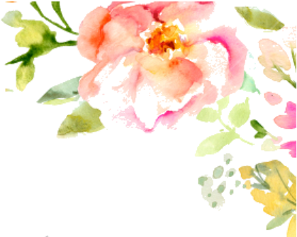 Sonja Is An Animated, Enthusiastic, Energetic Speaker - Watercolor Flowers Border Free (448x342), Png Download