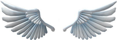 Sparkling Angel Wings - Wings Id For Roblox (420x420), Png Download