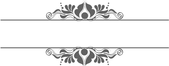 Wedding Stationary - Ornament Wedding Png (581x222), Png Download