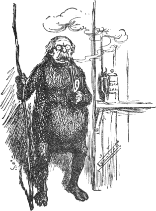 Smoking Gorilla - Sketch (314x423), Png Download