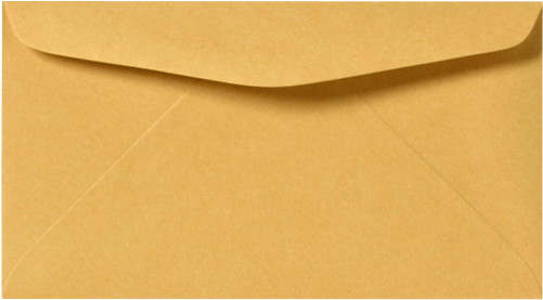Brown Envelope Png - Envelope (500x350), Png Download