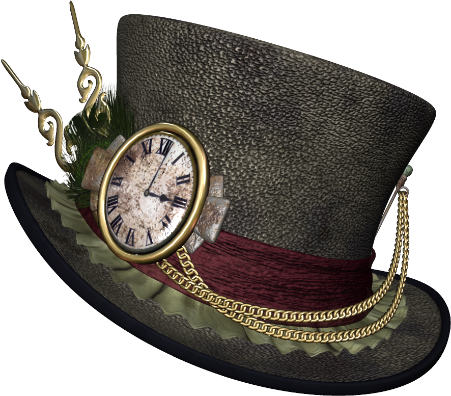 Steampunk Hat Png Clipart Picture - Steampunk Png (935x808), Png Download