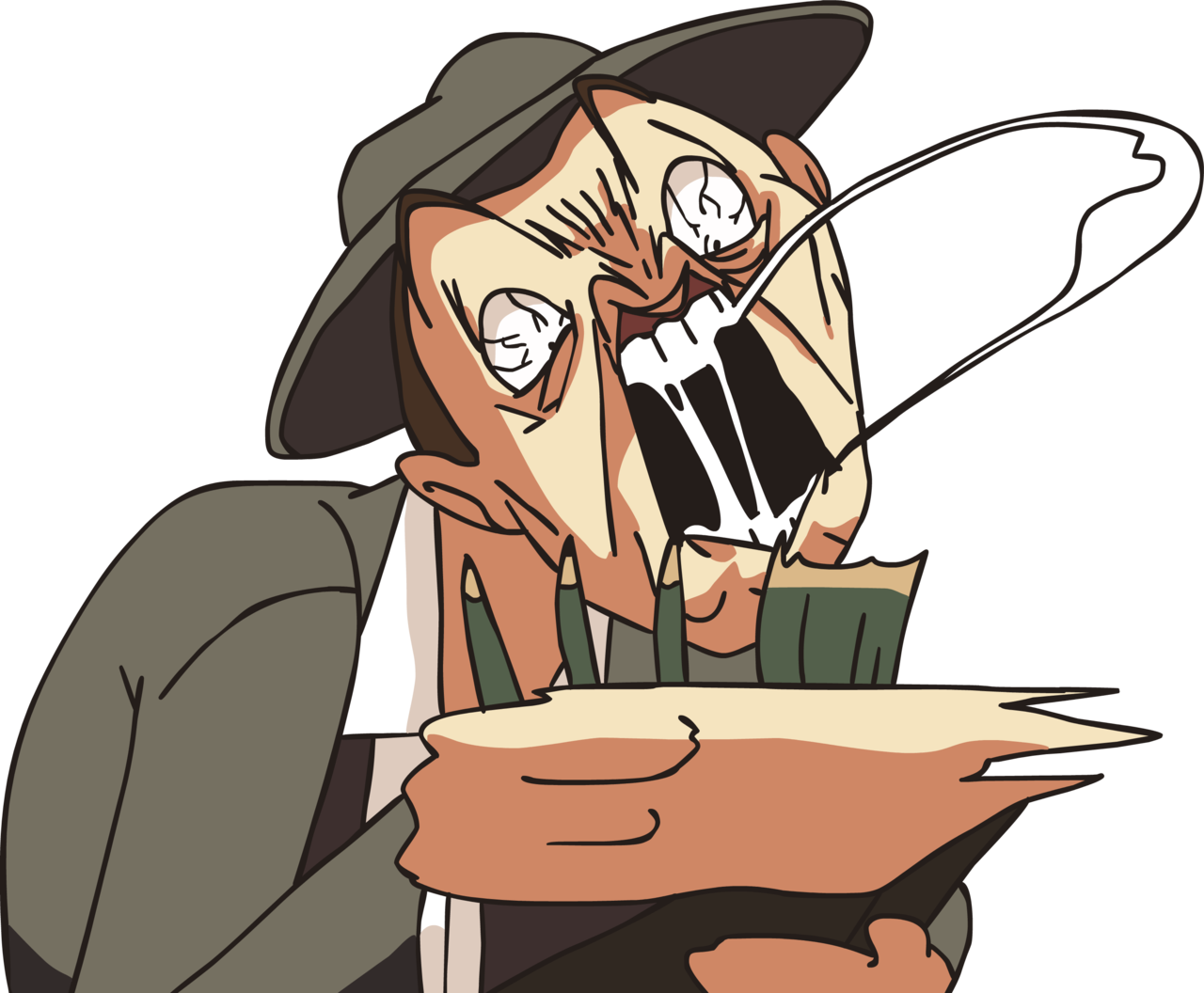 God The Fucking Lips - Egoraptor Fucking Lips (1280x1056), Png Download