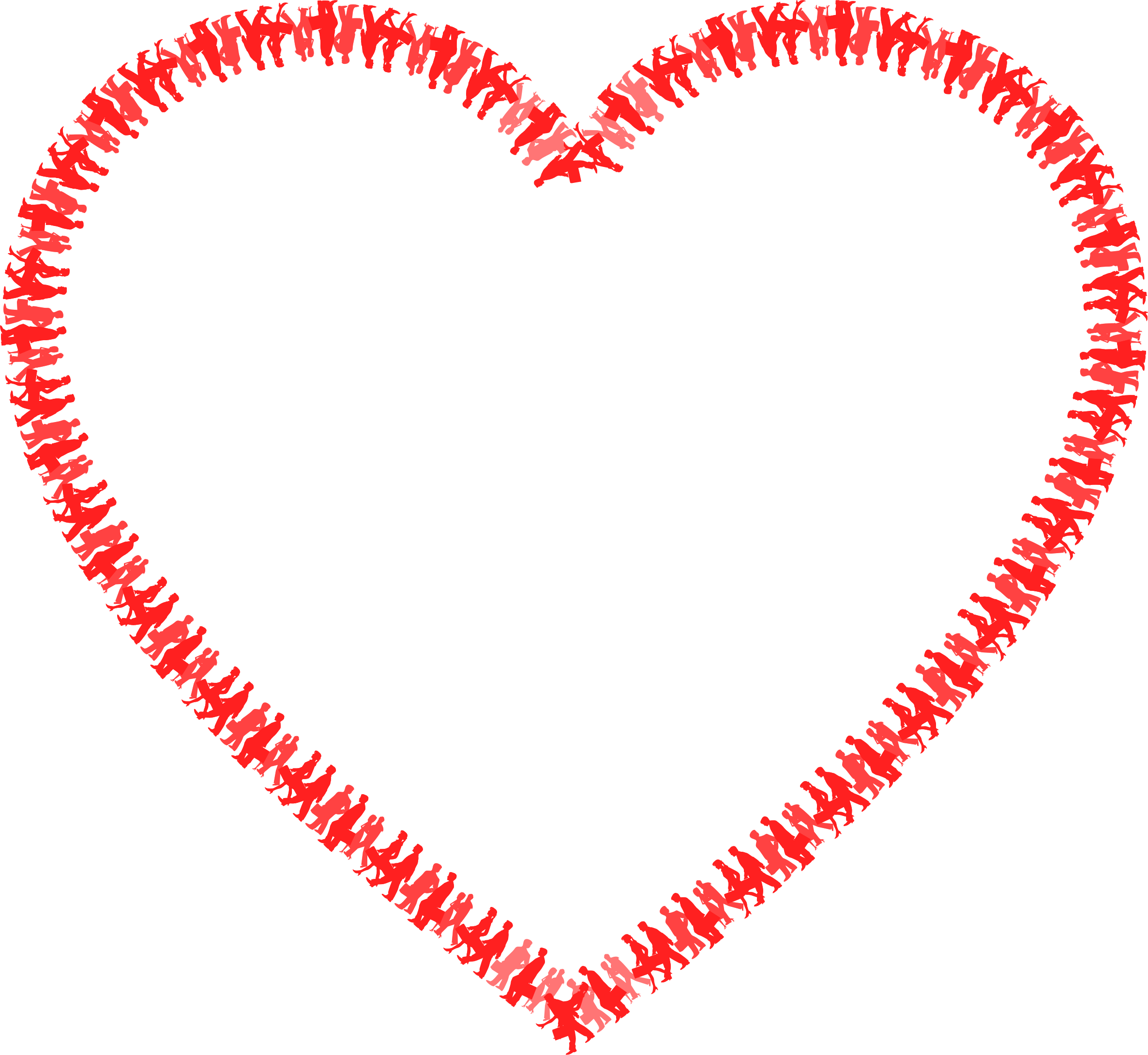 This Free Icons Png Design Of People Heart (2372x2180), Png Download