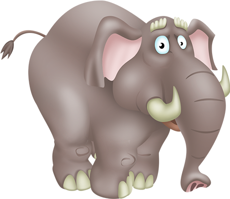 Grey Elephant - Hay Day Elephant (462x462), Png Download