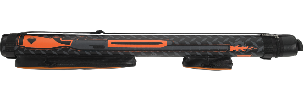 Outlaw Olb22f Stitch Bullet Hole Hard Cue Case - Cue Sports (1000x333), Png Download