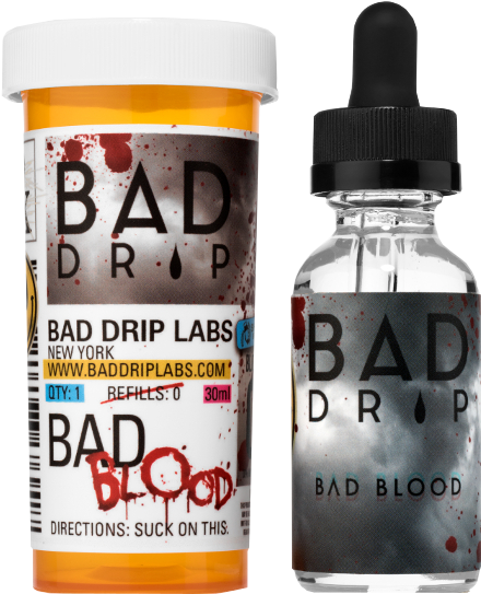 Bad Blood Ejuice - Bad Drip Labs (600x600), Png Download