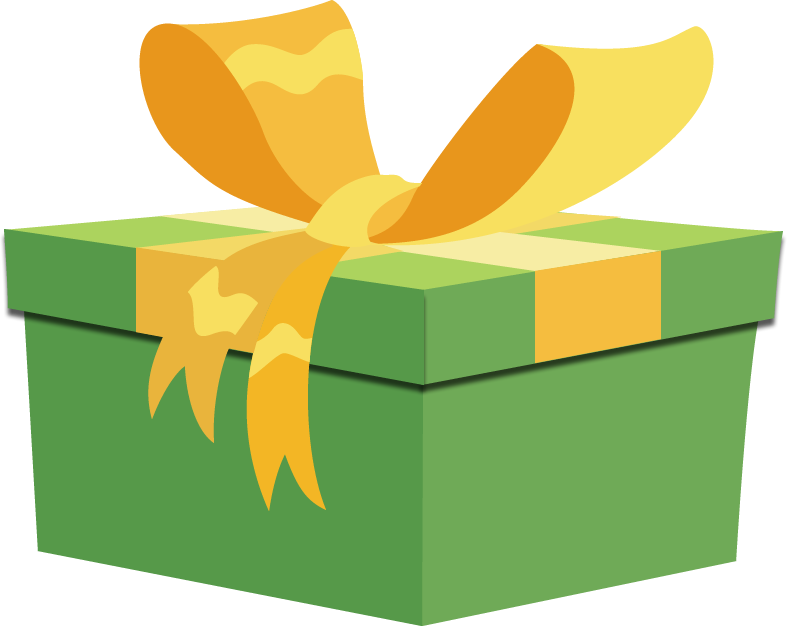 Gifts Clipart Prize Presentation Frames Ilrations Hd - Gift Box Cartoon Png (787x626), Png Download