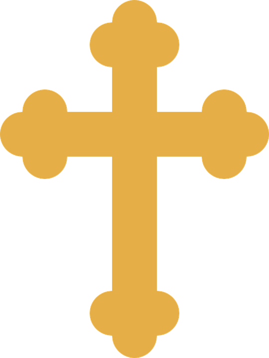 Crucifix Clipart Cruz - Greek Orthodox Cross Png (540x720), Png Download