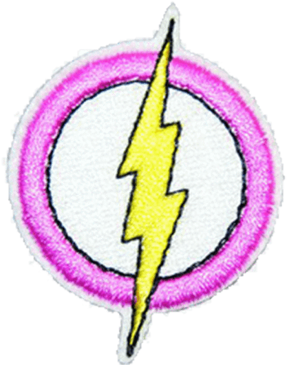Lightning Bolt - Lightning Bolt Patch Png (685x1024), Png Download