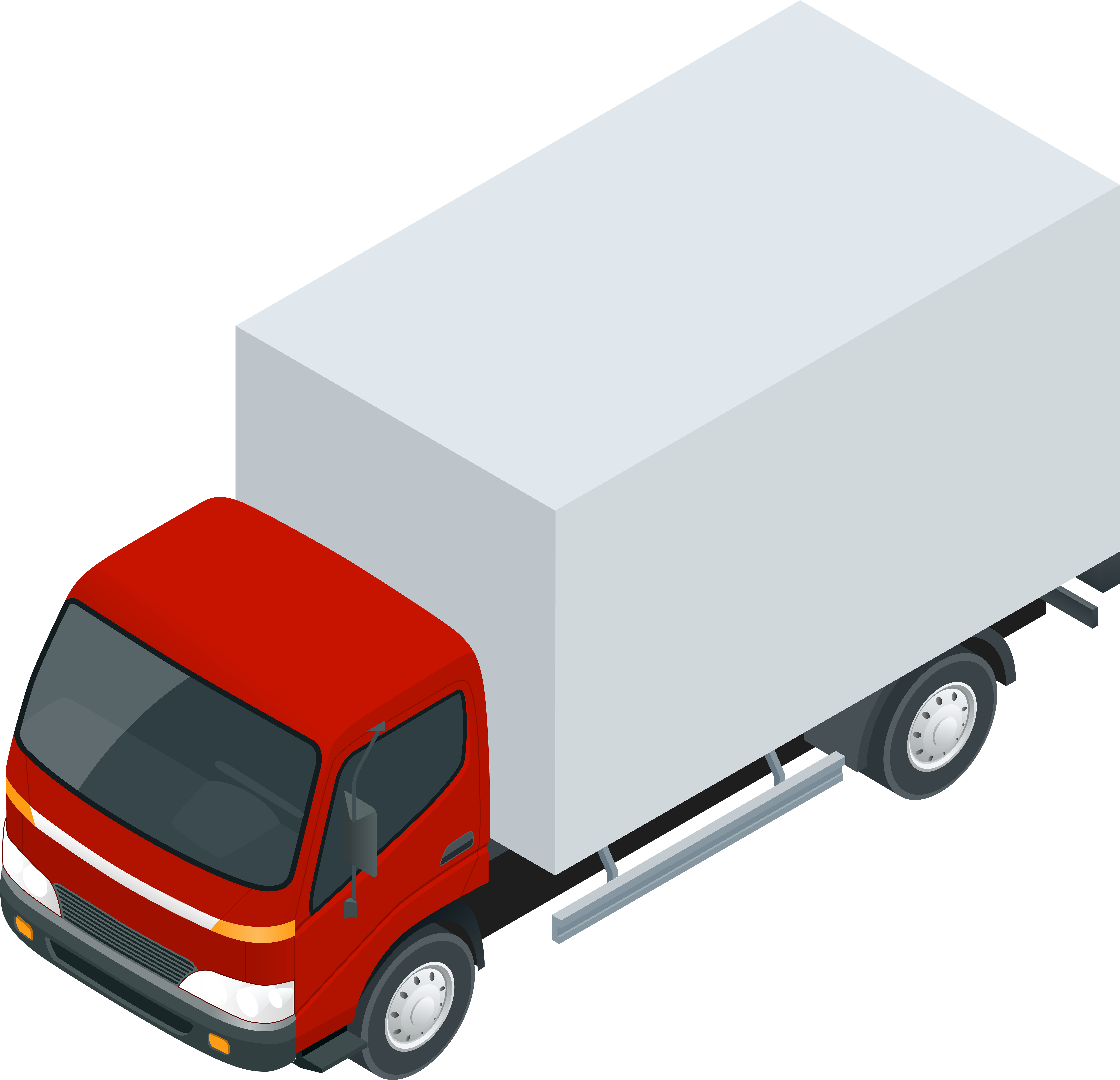 Free Png Red Truck Png Images Transparent - Transport (850x821), Png Download