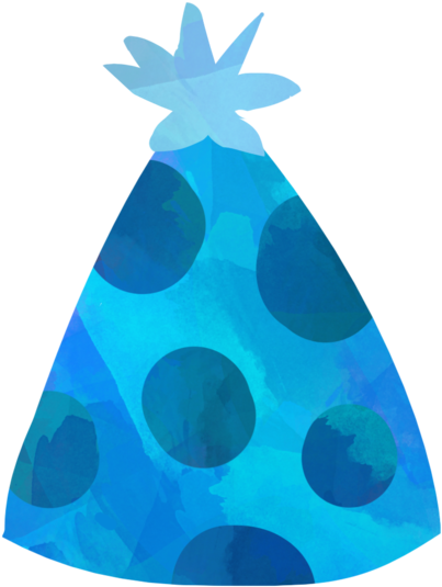 Party Blue Hat - Bluehat (618x618), Png Download