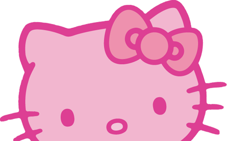 You Had Me At Hello Kitty - Hello Kitty Pink Face (463x288), Png Download