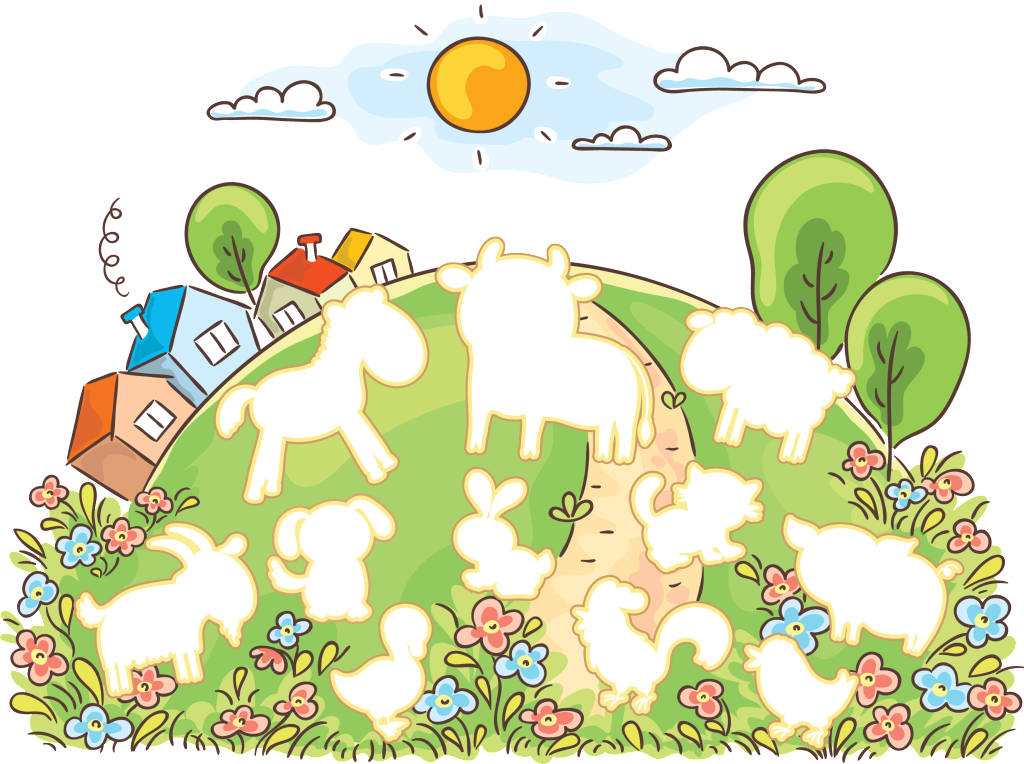This Graphics Is Hand Painted Sunny Weather Png Transparent - Matching Game: Math In A Activity Book (1024x764), Png Download