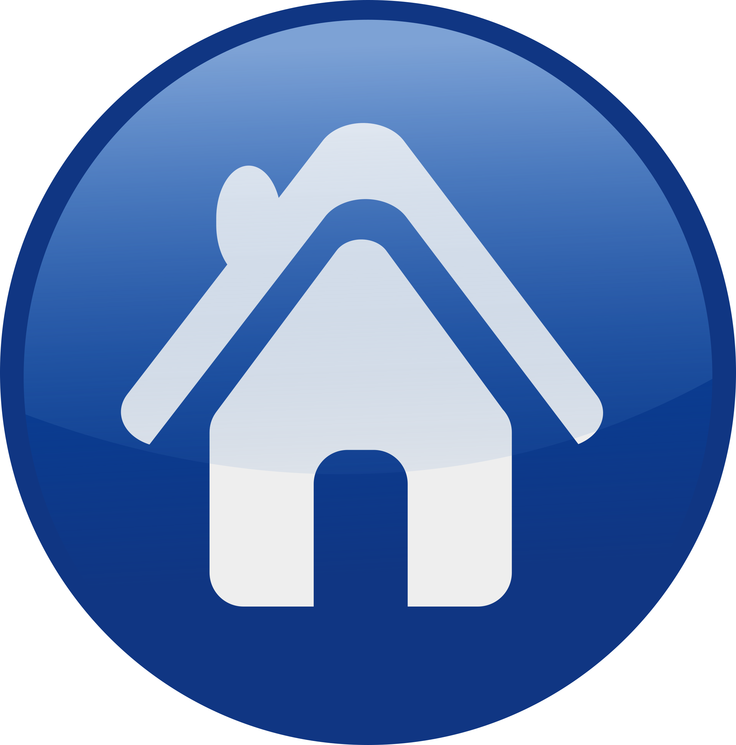 home icon blue background