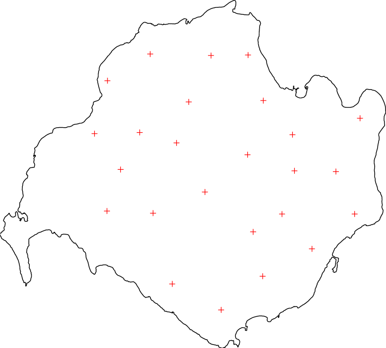 Distribution Of Barbed Wire Hair Corral Locations Where - Illustration (779x703), Png Download