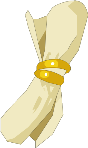 Golden Parchment - Dofus Spell (500x500), Png Download