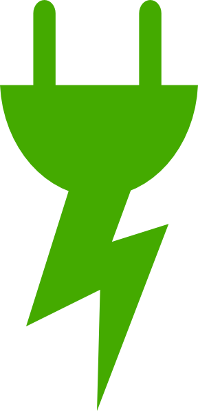 Arrow Clipart Electricity - Energie Png (288x597), Png Download
